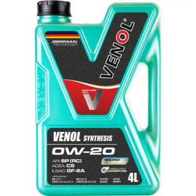 VENOL SYNTHESIS 0W20 SP (RC) C5 GF 6A 4L