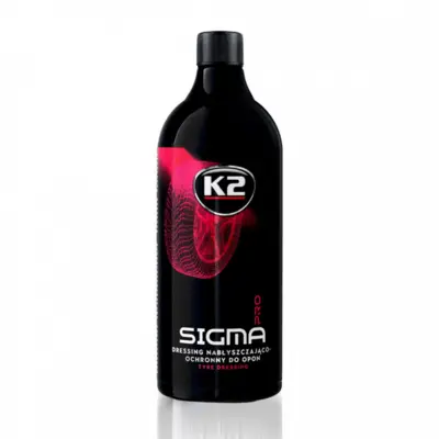 K2 SIGMA PRO 1L - fényes gumiápoló gél