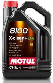 MOTUL 8100 X-clean + EFE 0W-30 5L