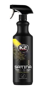K2 SATINA PRO 1L illatmentes műszerfalápoló és regeneráló